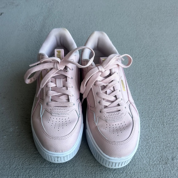 Puma Women's Pink Platform Sneakers - Picture 2 of 6
